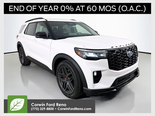 New 2025 Ford Explorer ST w/ Sun And Sound Package