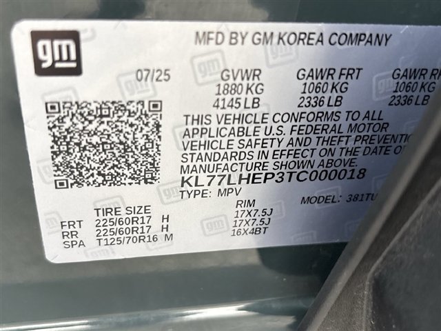 Used 2026 Chevrolet Trax LT w/ Sunroof Package FWD image 33