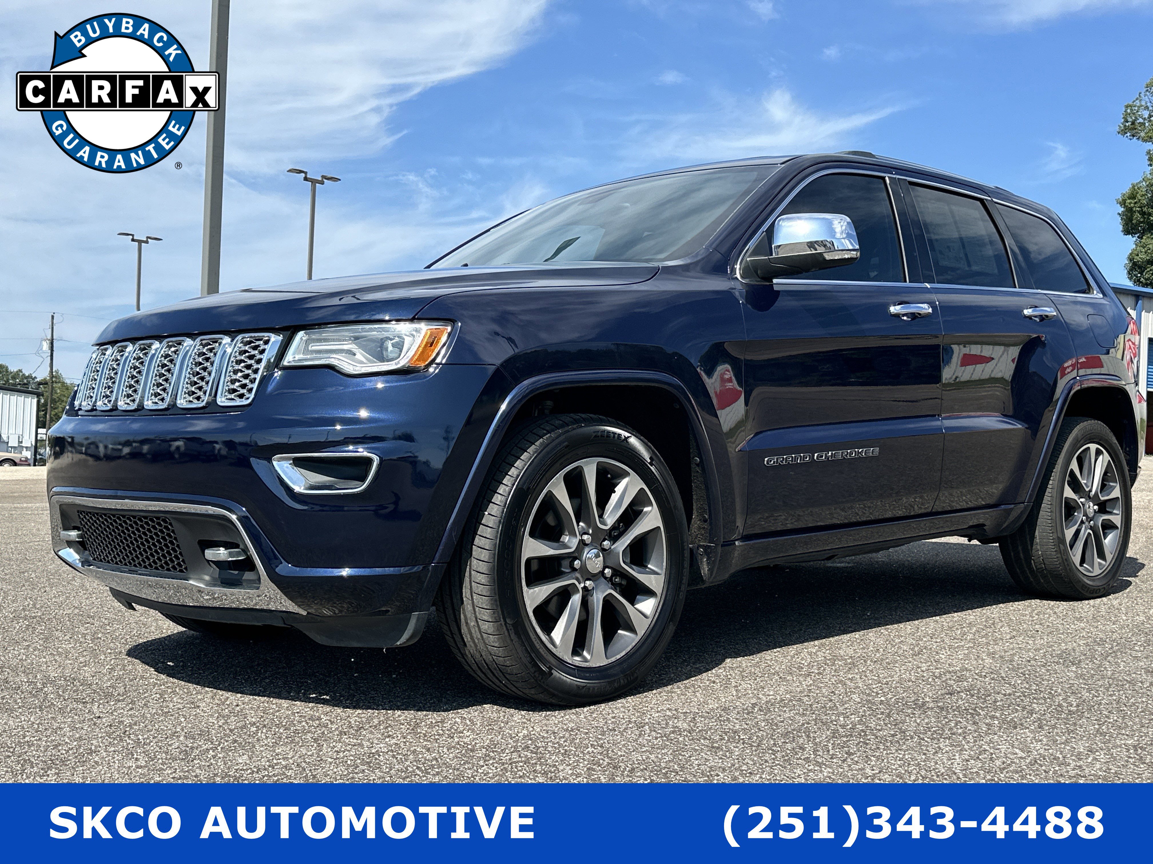 Used 2017 Jeep Grand Cherokee Overland