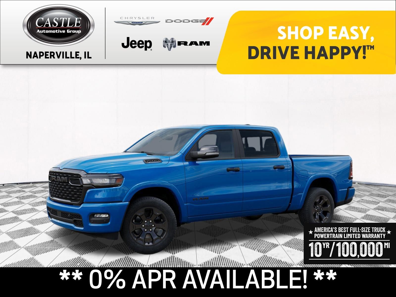 New 2026 RAM 1500 4x4 Crew Cab