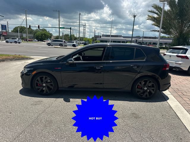 Certified 2023 Volkswagen GTI SE w/ Black Wheel Package FWD image 10