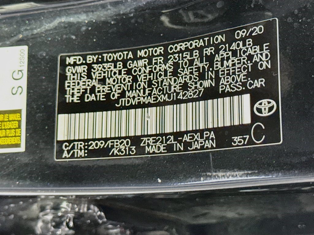 Used 2021 Toyota Corolla LE w/ LE Convenience Package FWD image 39