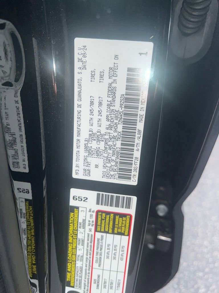 Used 2024 Toyota Tacoma SR5 AWD/4WD image 4