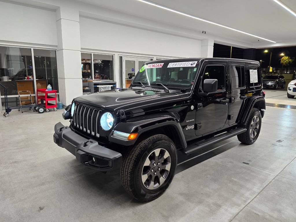 Certified 2018 Jeep Wrangler Unlimited Sahara image 2