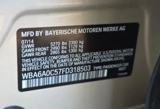 Used 2015 BMW 640i Gran Coupe RWD image 57