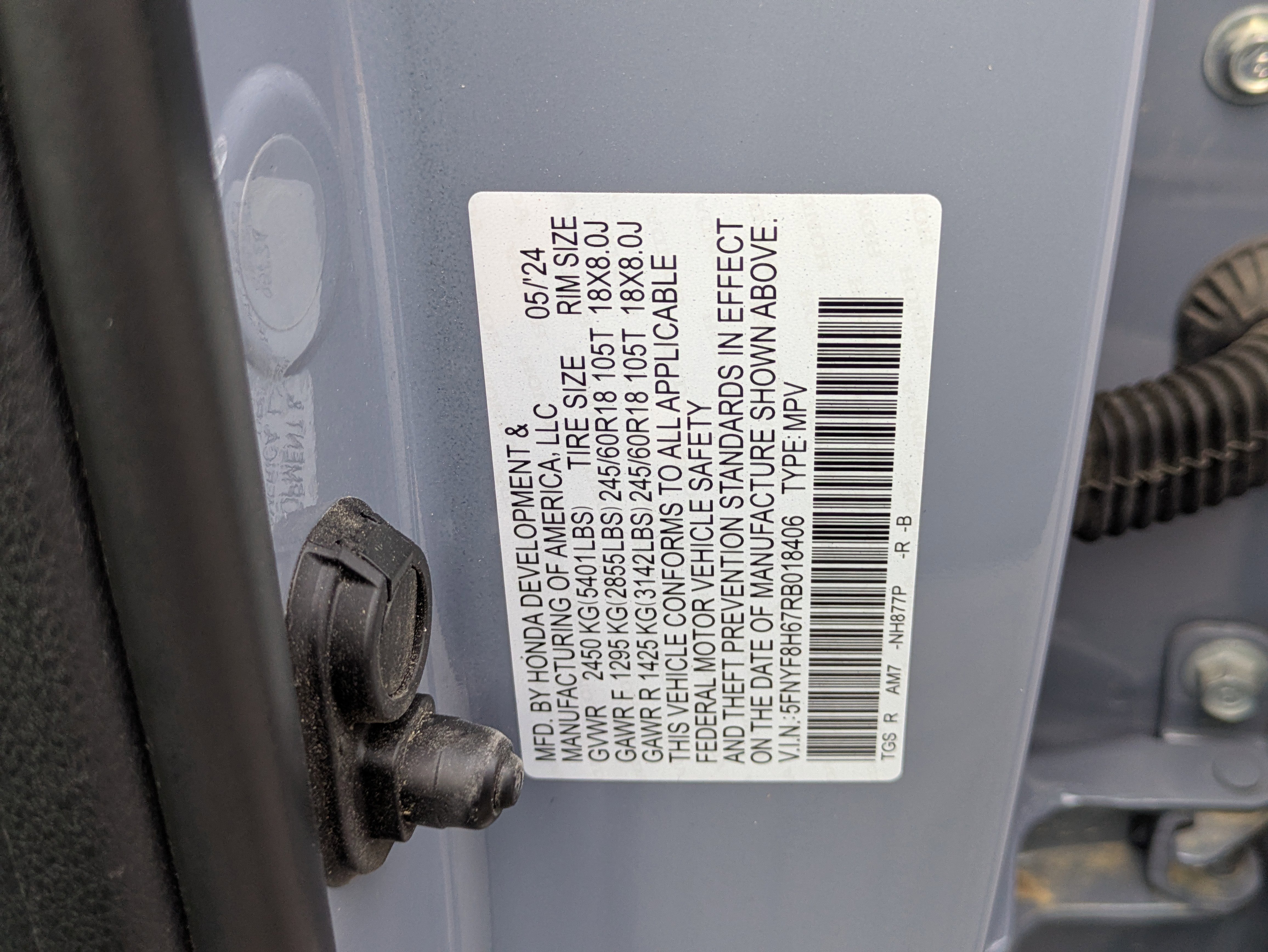 Certified 2024 Honda Passport TrailSport image 41