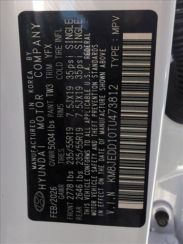 New 2026 Hyundai Tucson Limited AWD/4WD image 20