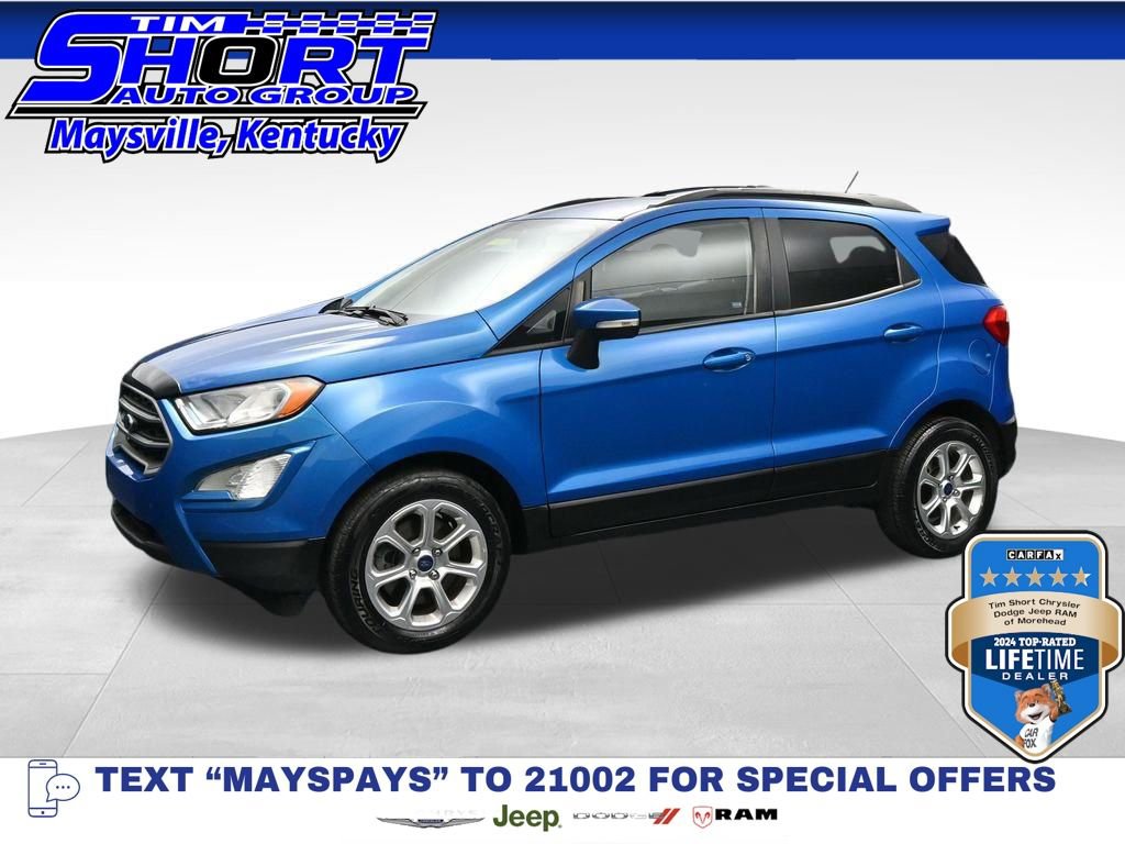 Used 2019 Ford EcoSport SE w/ SE Convenience Package FWD 360° Tour