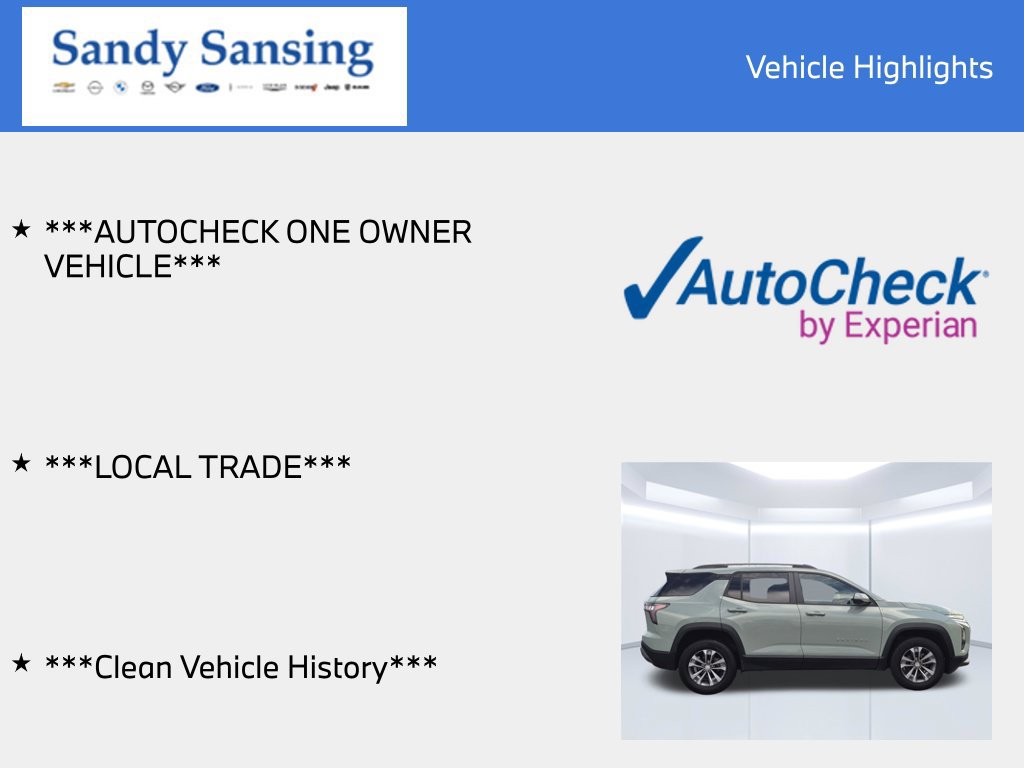 Used 2025 Chevrolet Equinox LT w/ Convenience Package II AWD/4WD image 7