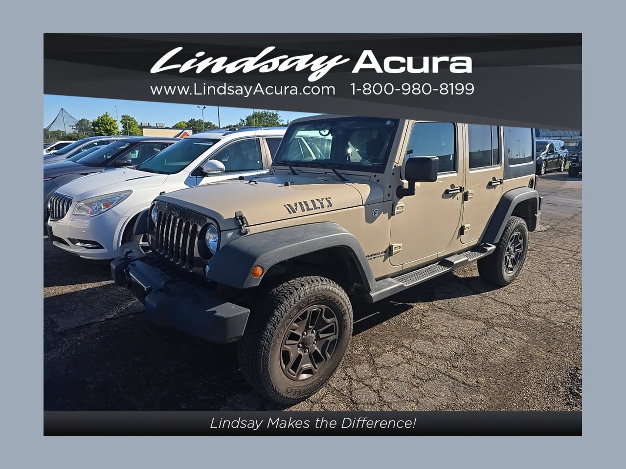 Used 2016 Jeep Wrangler Unlimited Sport AWD/4WD image 1