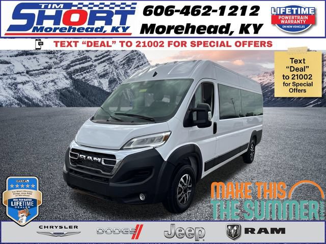 New 2024 RAM ProMaster 3500 w/ Leather Interior Group FWD 360° Tour