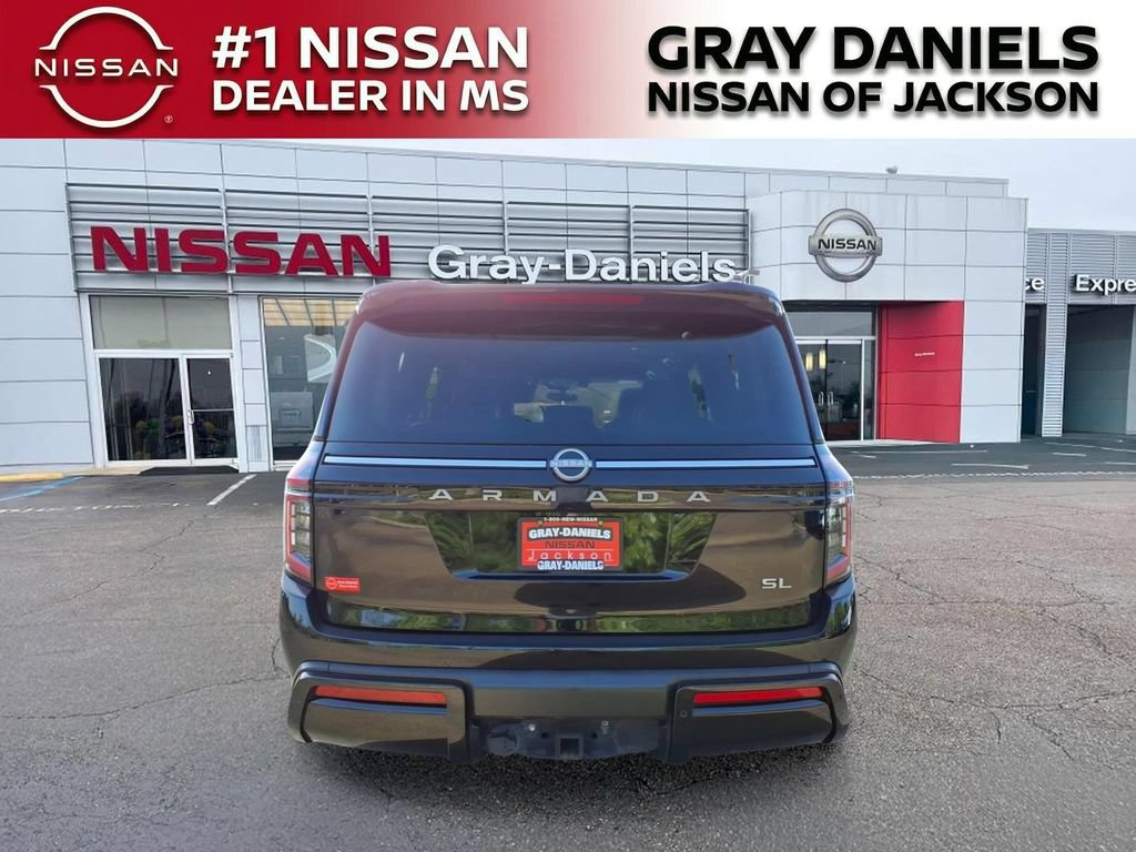 Certified 2025 Nissan Armada SL w/ Captain's Chari Seat Package RWD image 7