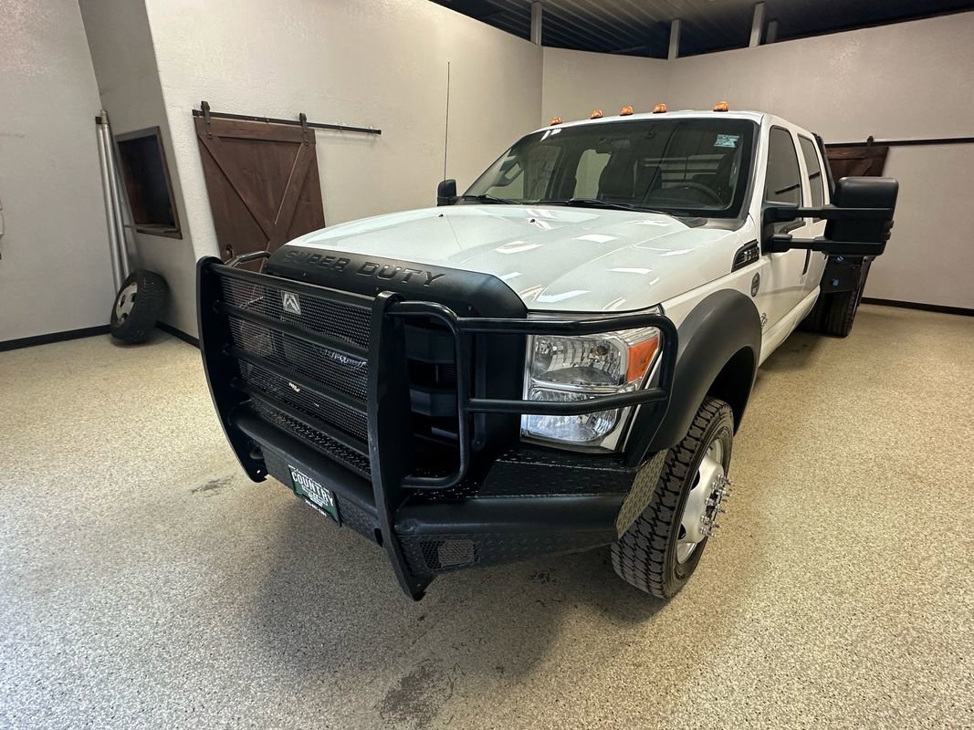 Used 2013 Ford F550 4x4 Crew Cab Super Duty w/ PWR Equipment Group image 2