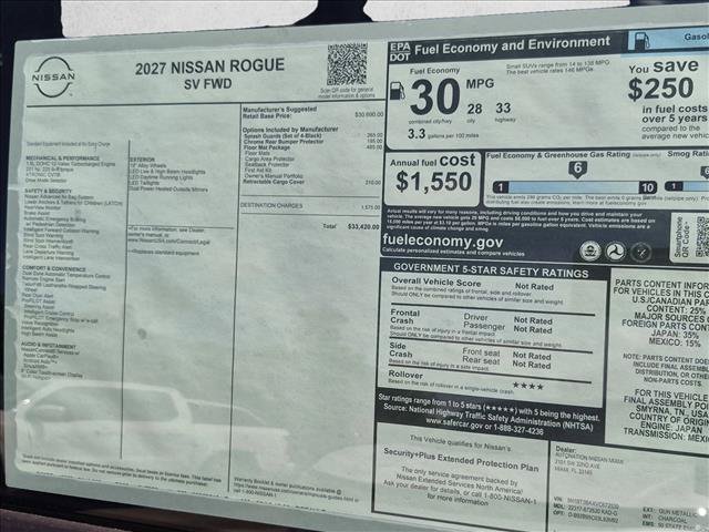 New 2027 Nissan Rogue SV FWD image 16