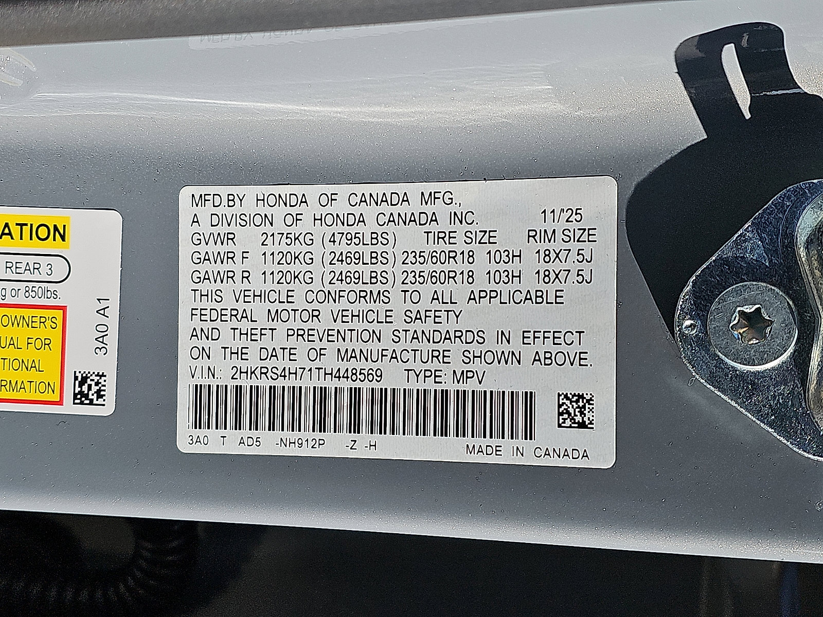 New 2026 Honda CR-V EX-L image 10