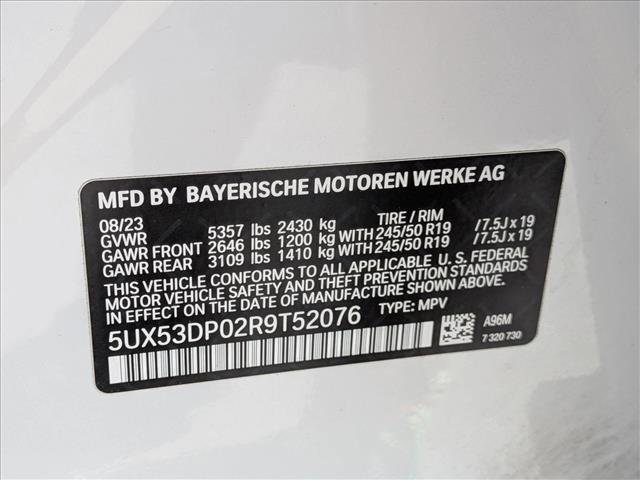 Used 2024 BMW X3 xDrive30i w/ Convenience Package AWD/4WD image 25