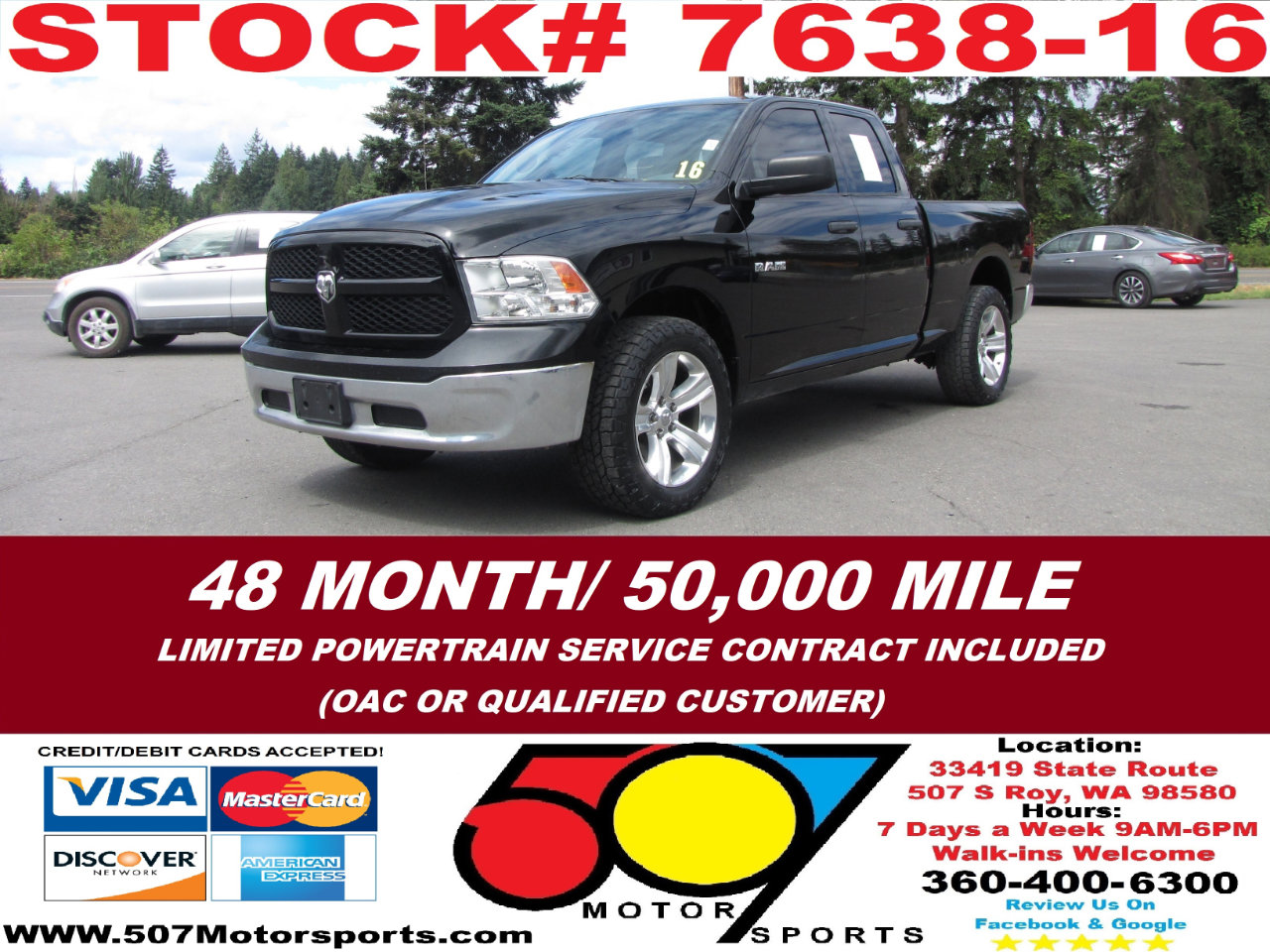 Used 2014 RAM 1500 ST w/ SXT Appearance Group