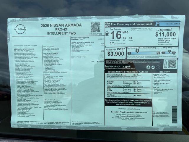 New 2026 Nissan Armada PRO-4X image 31