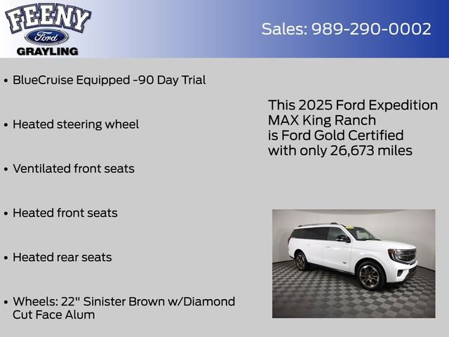 Used 2025 Ford Expedition Max King Ranch AWD/4WD image 14