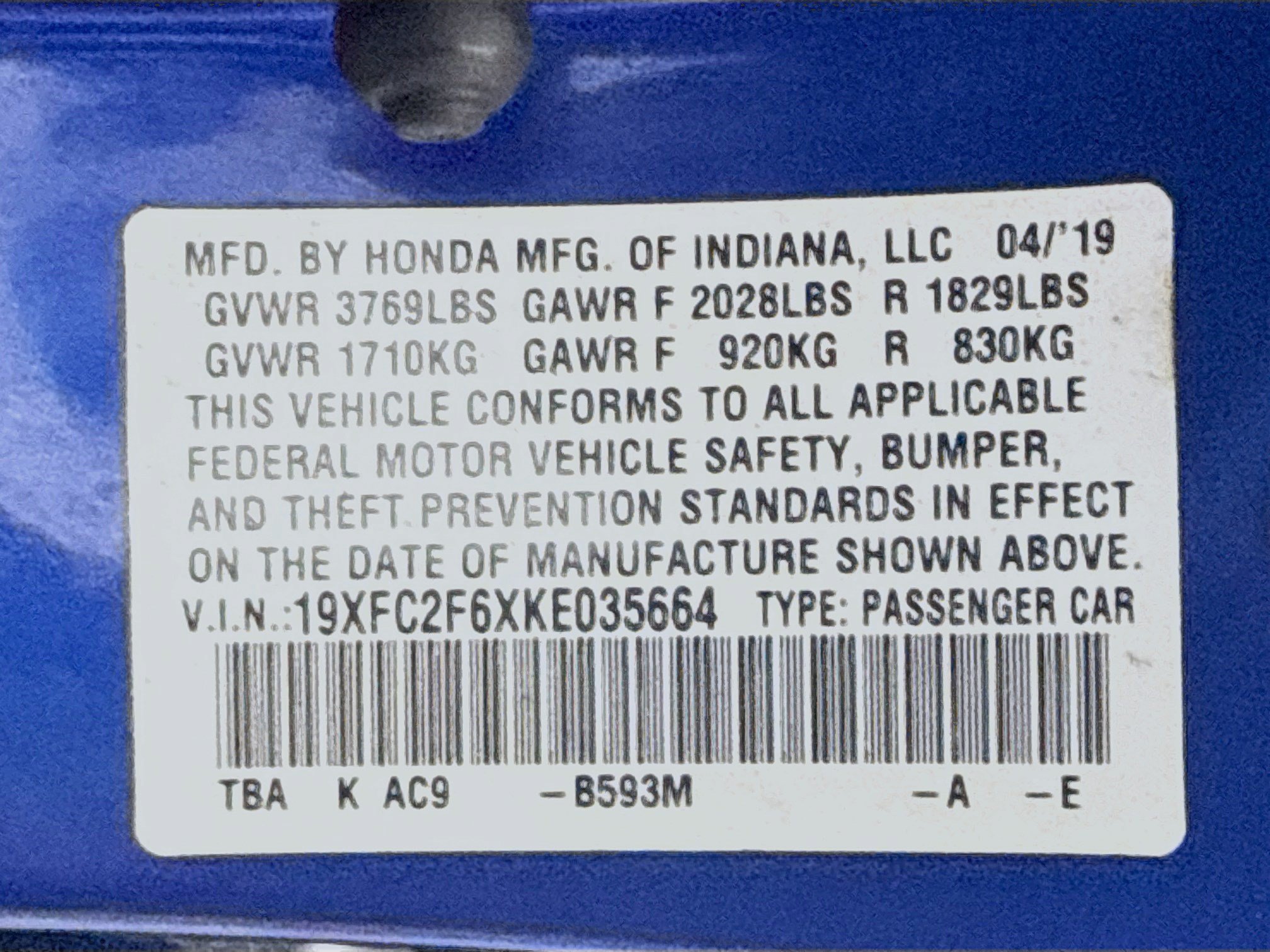 Used 2019 Honda Civic LX image 39