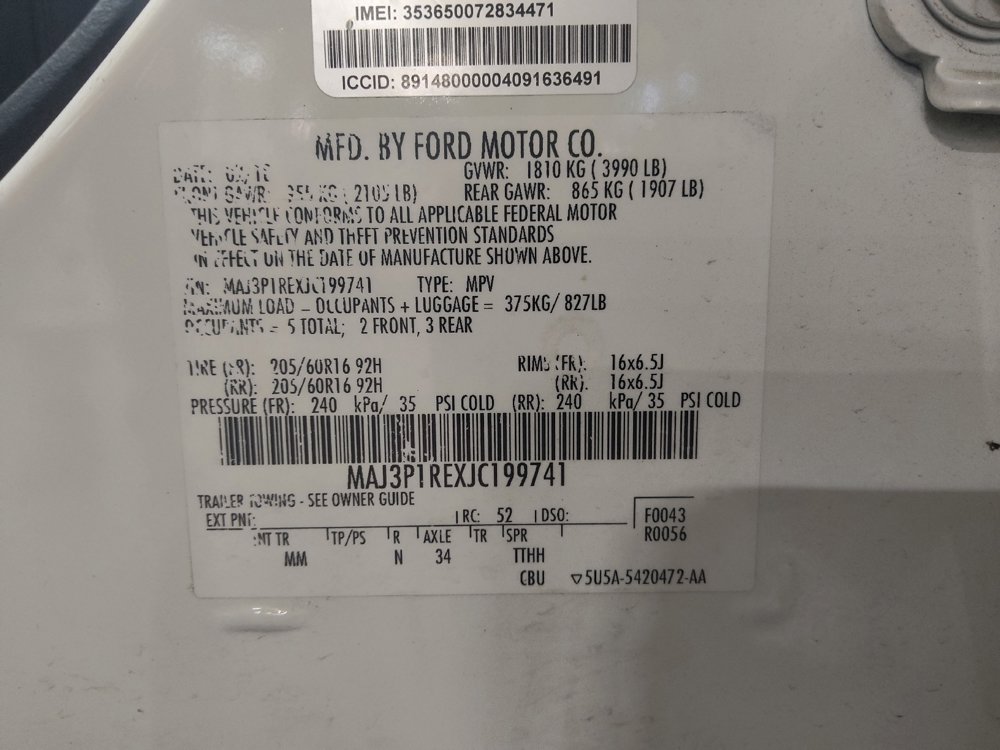 Used 2018 Ford EcoSport S FWD image 33