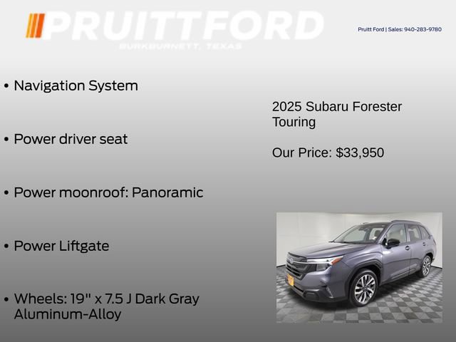 Used 2025 Subaru Forester Touring AWD/4WD image 13