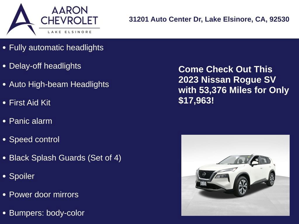 Used 2023 Nissan Rogue SV image 20