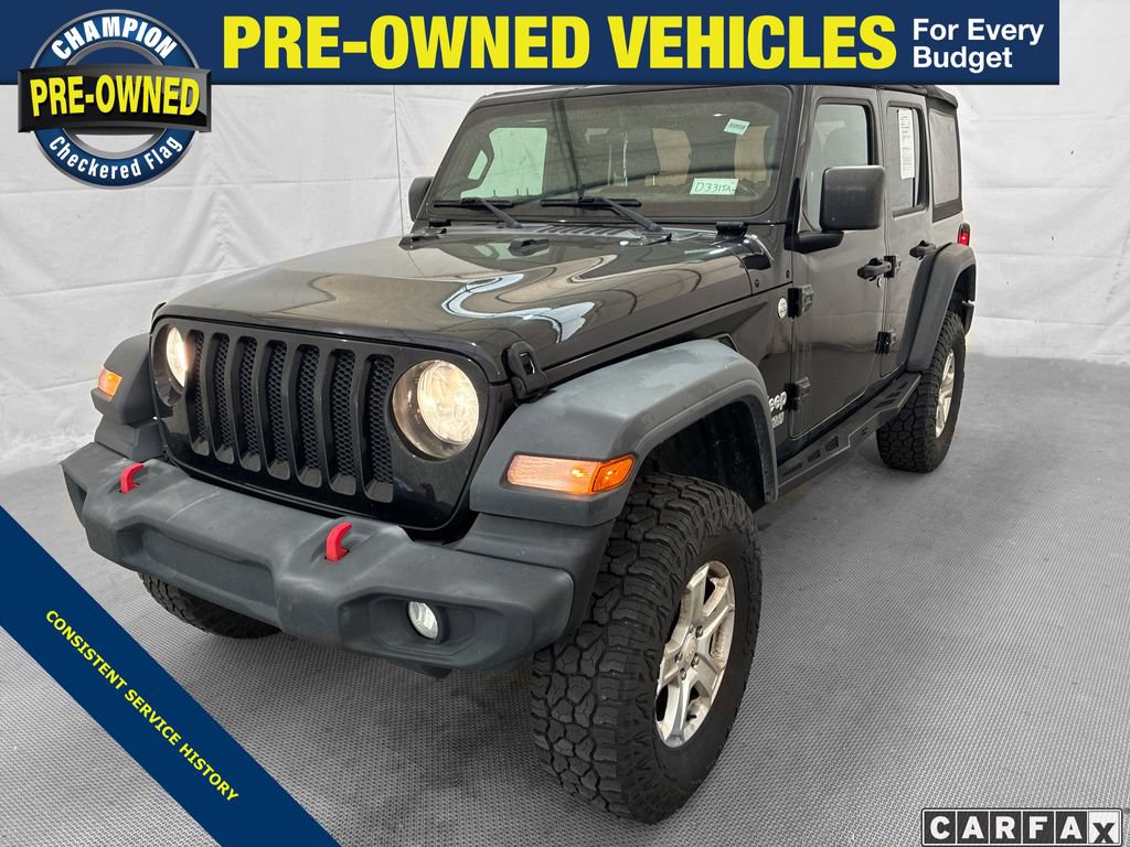 Used 2018 Jeep Wrangler Unlimited Sport S AWD/4WD video 1
