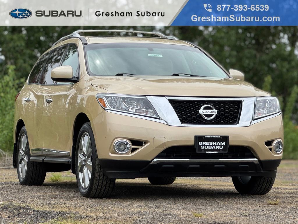 Used 2013 Nissan Pathfinder Platinum w/ Platinum Premium Pkg AWD/4WD image 1