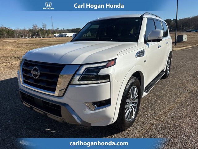 Used 2021 Nissan Armada SL w/ Captain's Chairs Package