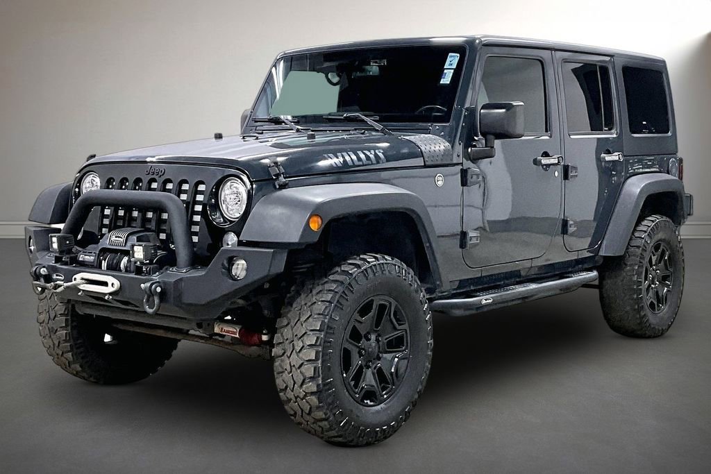 Used 2017 Jeep Wrangler Unlimited Willys image 3