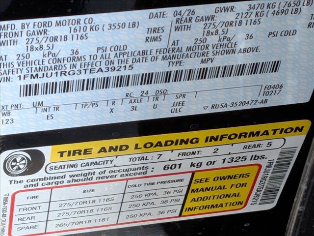 New 2026 Ford Expedition Tremor AWD/4WD image 16