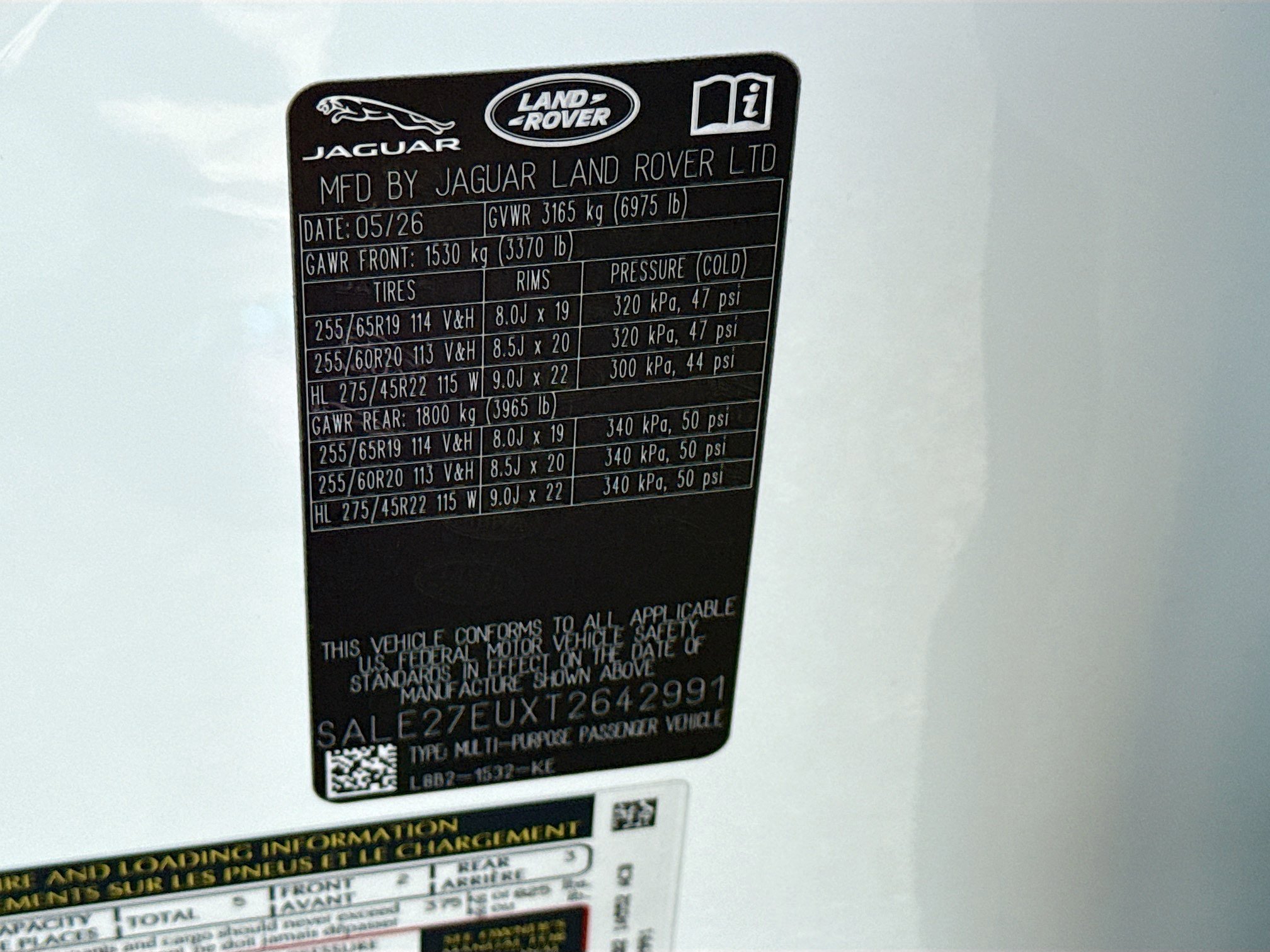 New 2026 Land Rover Defender 110 X-Dynamic SE AWD/4WD image 44