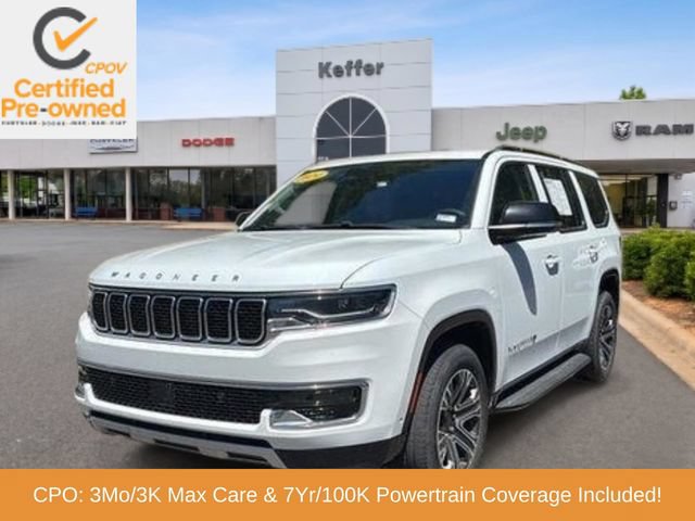 Certified 2024 Jeep Wagoneer Series II w/ Flexible Seating Group