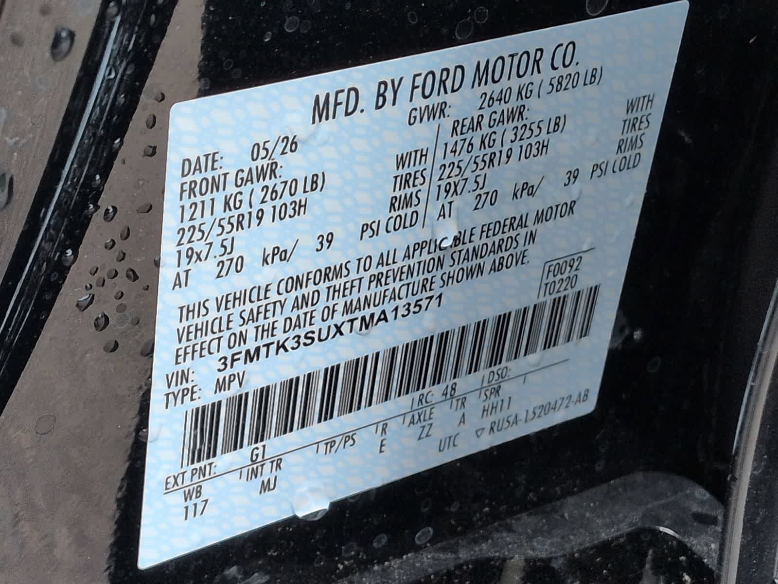 New 2026 Ford Mustang Mach-E Premium w/ Technology Package AWD/4WD image 35