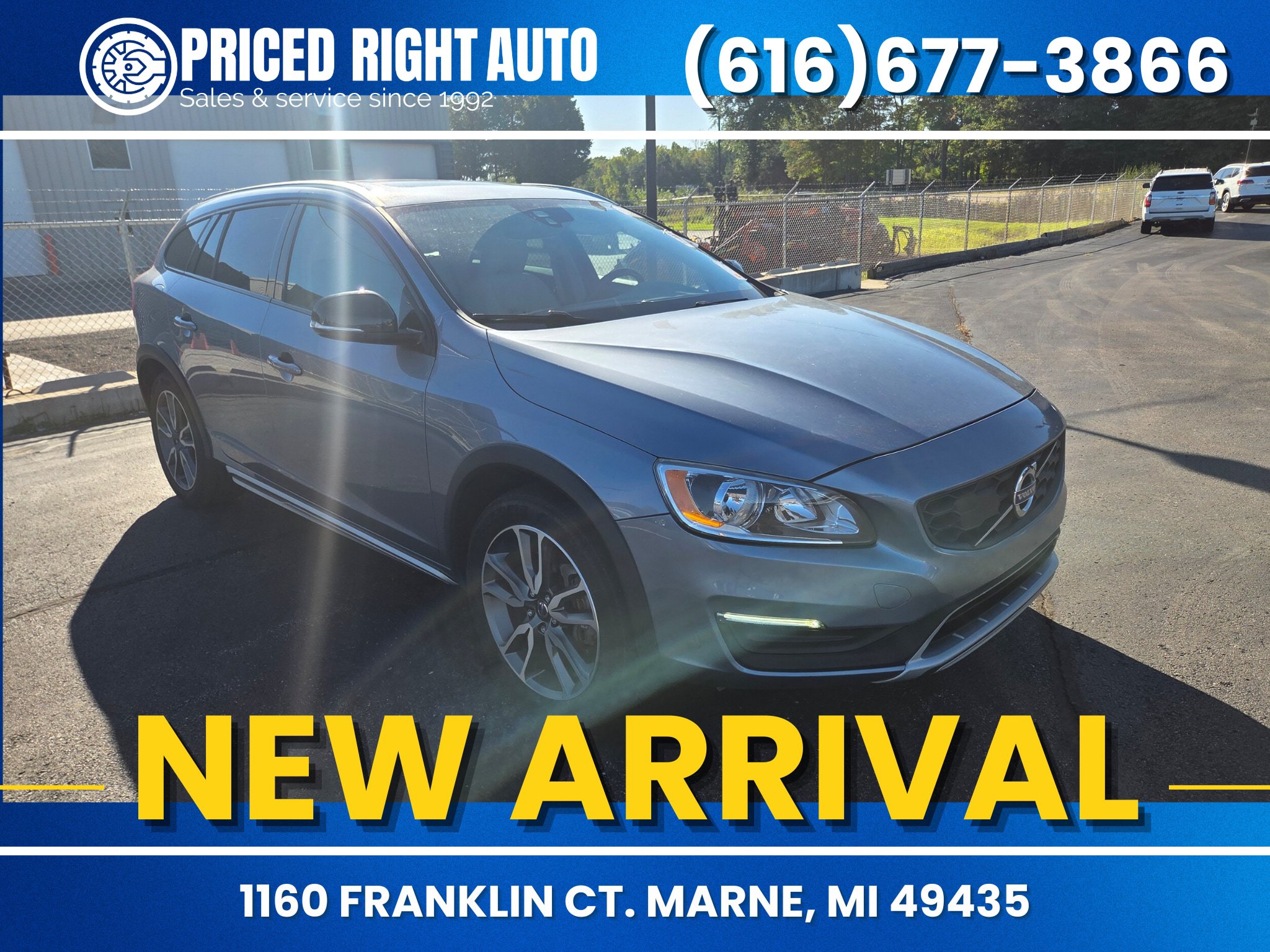 Used 2017 Volvo V60 T5 Cross Country w/ Climate Package