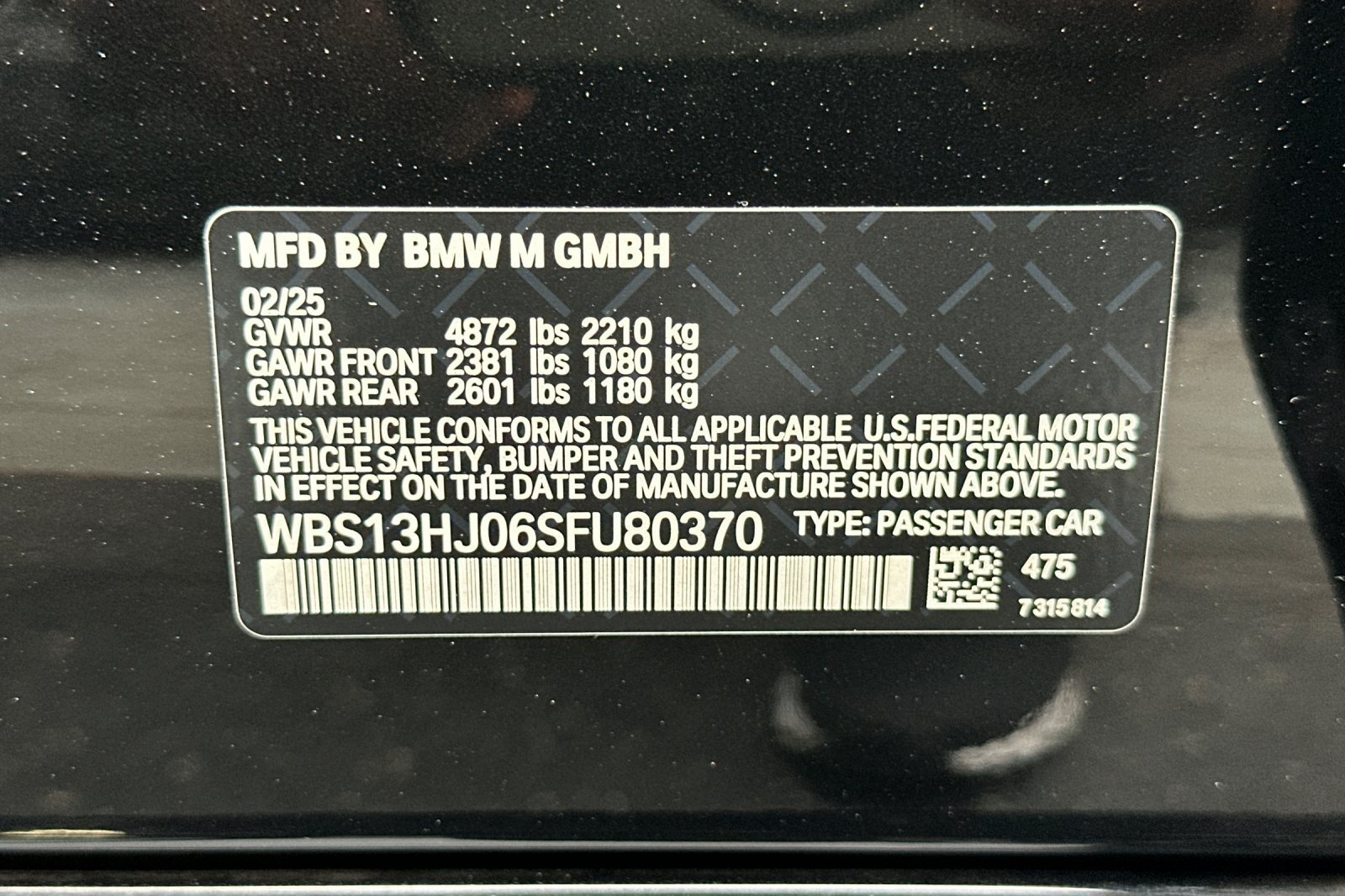 Used 2025 BMW M3 w/ Executive Package RWD image 27