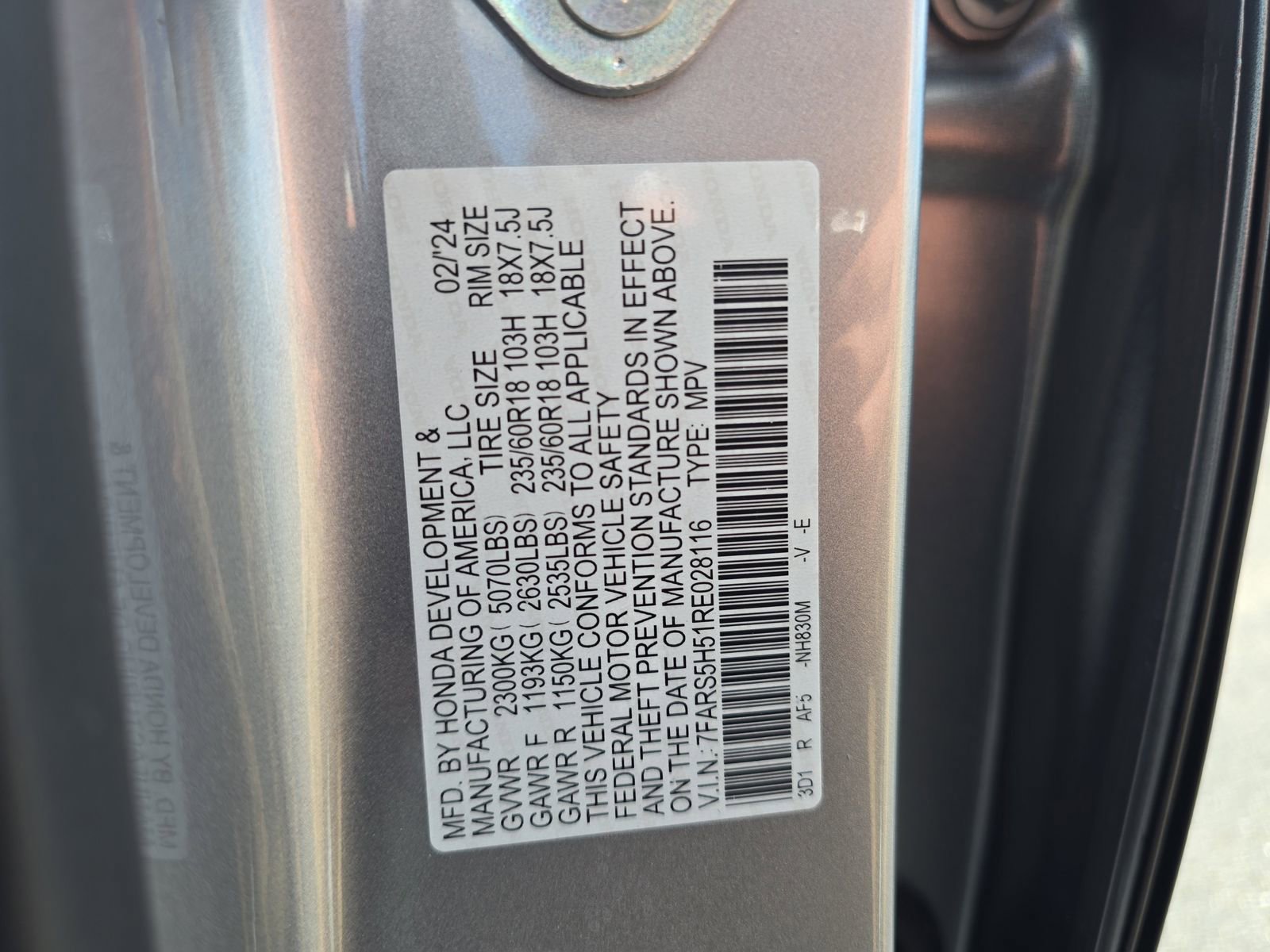 Certified 2024 Honda CR-V Sport image 31