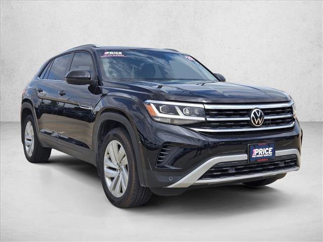 Used 2022 Volkswagen Atlas Cross Sport SE w/ Panoramic Sunroof Package FWD image 3
