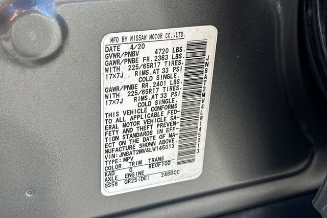 Used 2020 Nissan Rogue SV AWD/4WD image 33