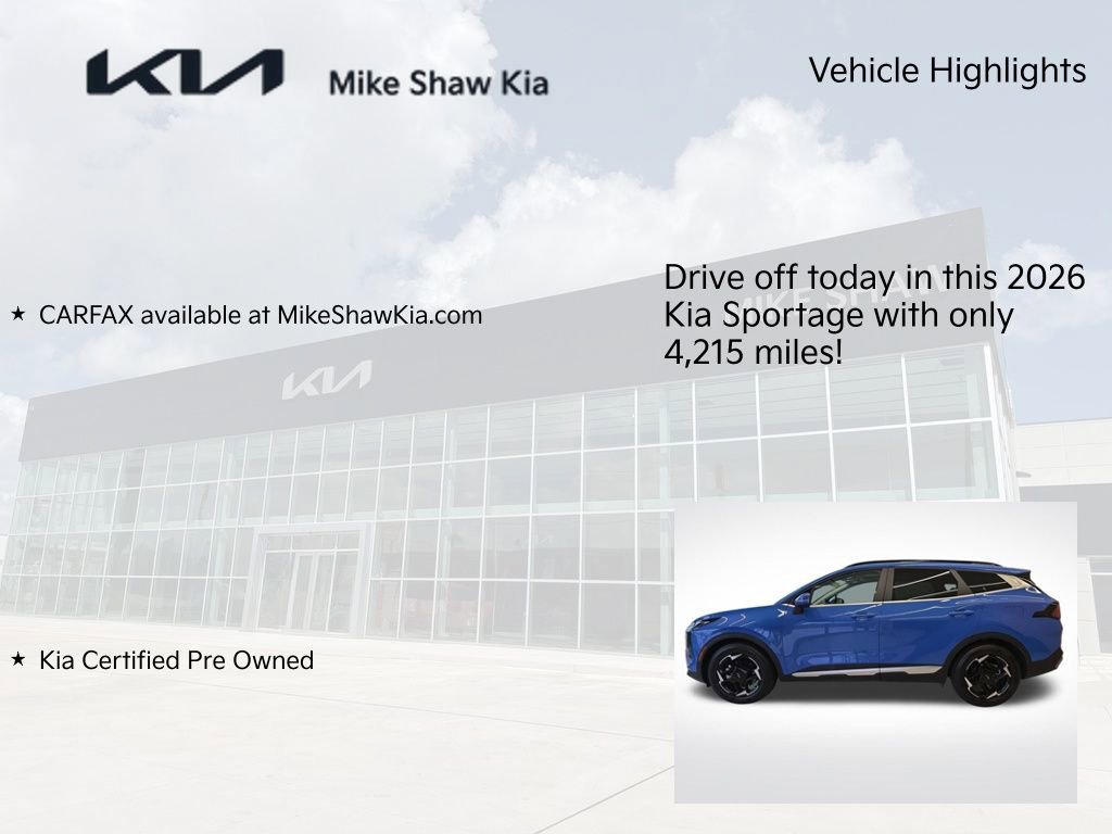 Certified 2026 Kia Sportage EX w/ EX Panorama Roof Package image 6
