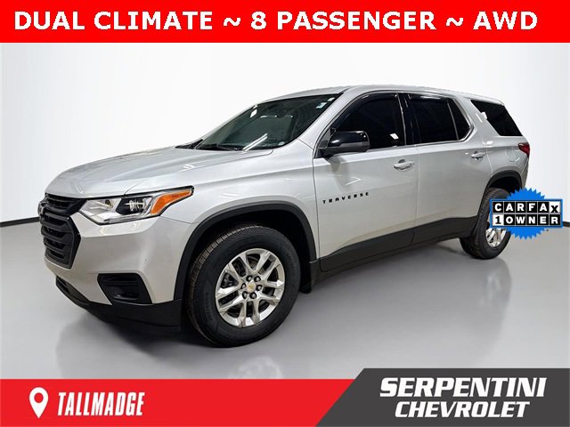 Used 2021 Chevrolet Traverse LS w/ LPO, Blackout Package