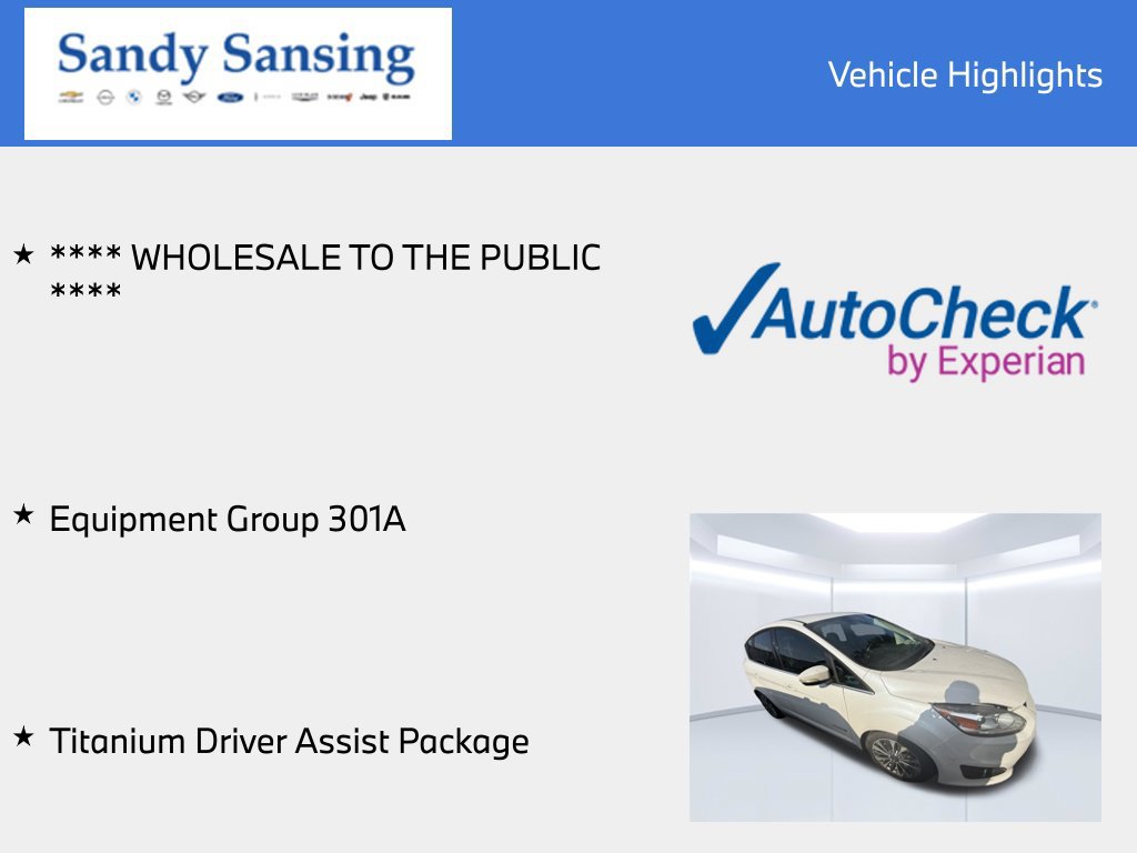 Used 2017 Ford C-MAX Titanium w/ Equipment Group 301A FWD image 3