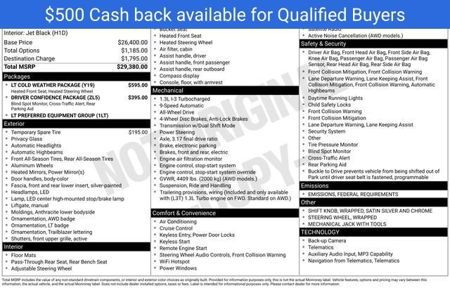 New 2026 Chevrolet TrailBlazer LT w/ LT Cold Weather Package image 7