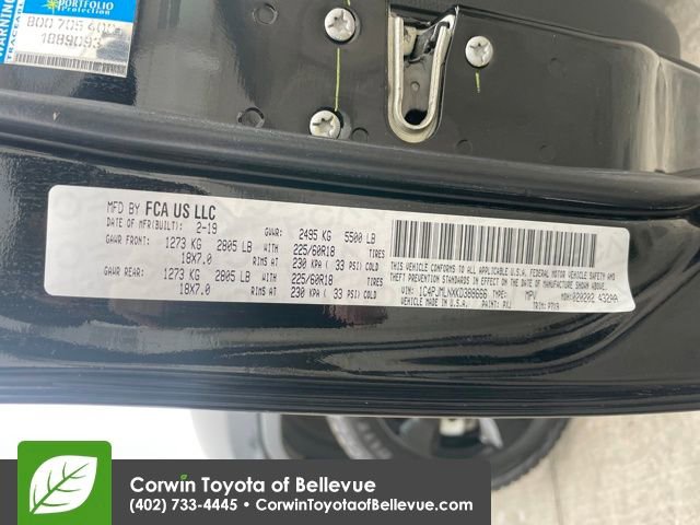 Used 2019 Jeep Cherokee Latitude Plus image 30