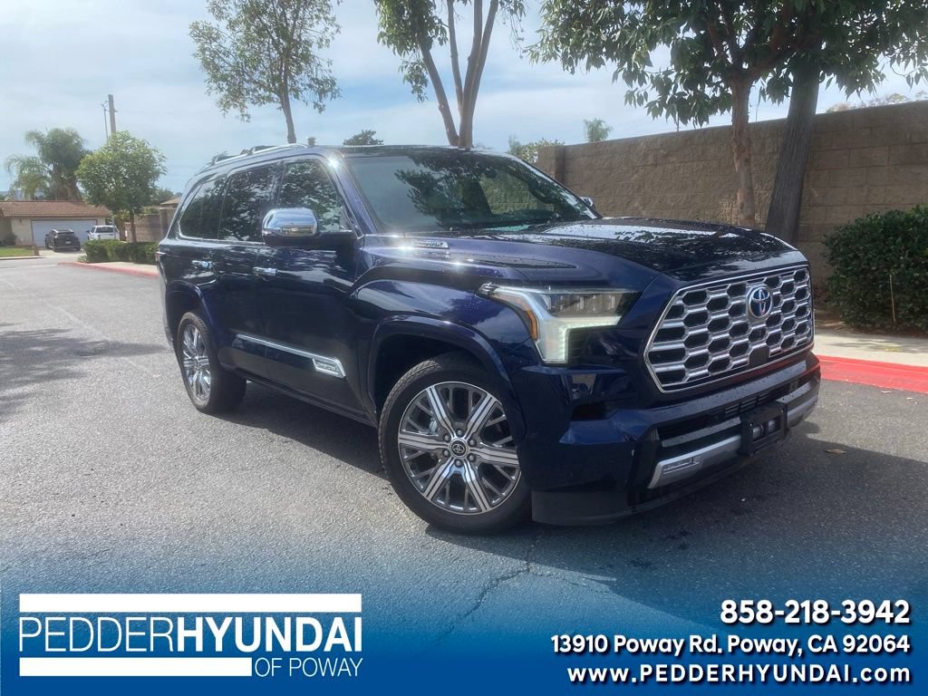 Used 2024 Toyota Sequoia Capstone AWD/4WD image 1