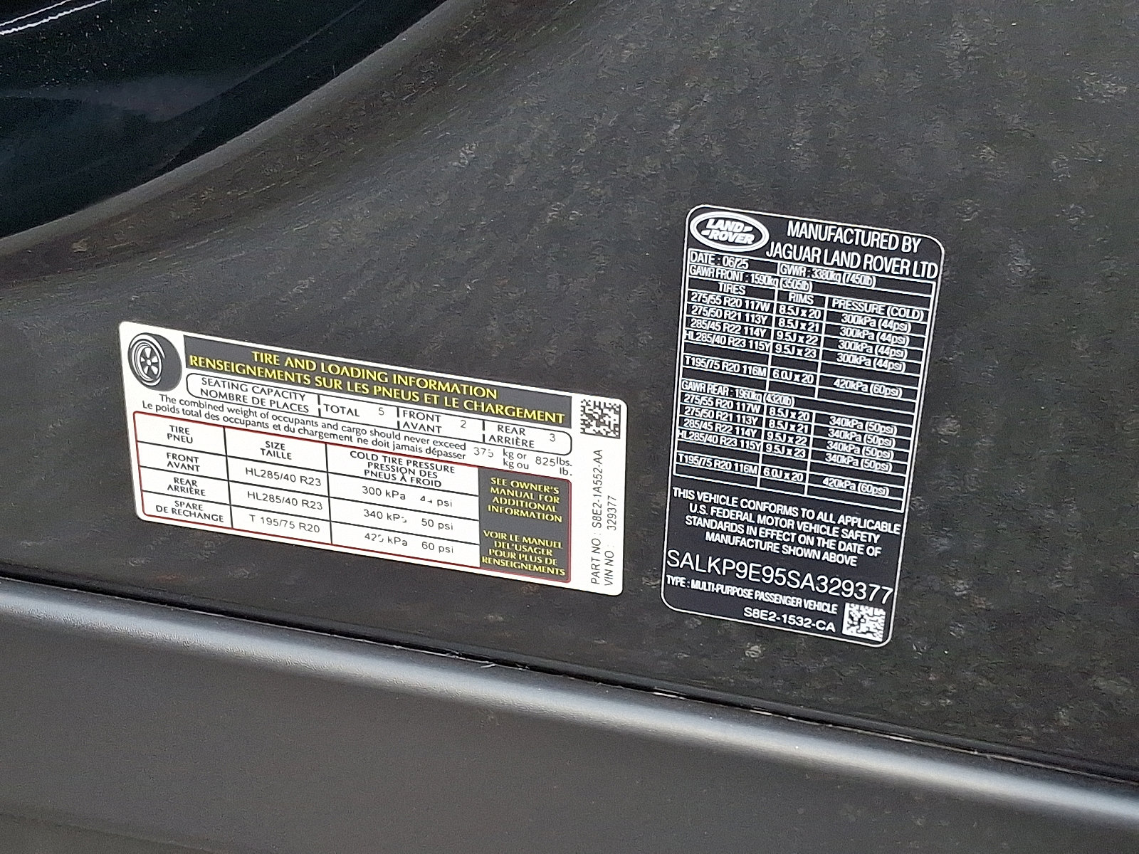 New 2025 Land Rover Range Rover SE AWD/4WD image 20
