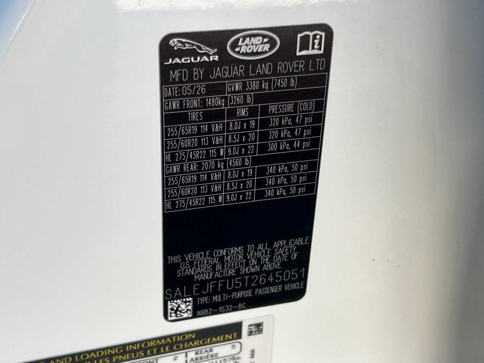 New 2026 Land Rover Defender 130 S AWD/4WD image 30