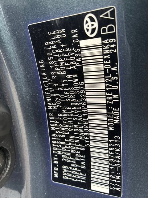 Used 2017 Toyota Corolla LE w/ LE Premium Package FWD image 14