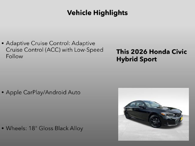 New 2026 Honda Civic Sport image 5